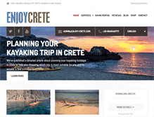 Tablet Screenshot of enjoy-crete.com